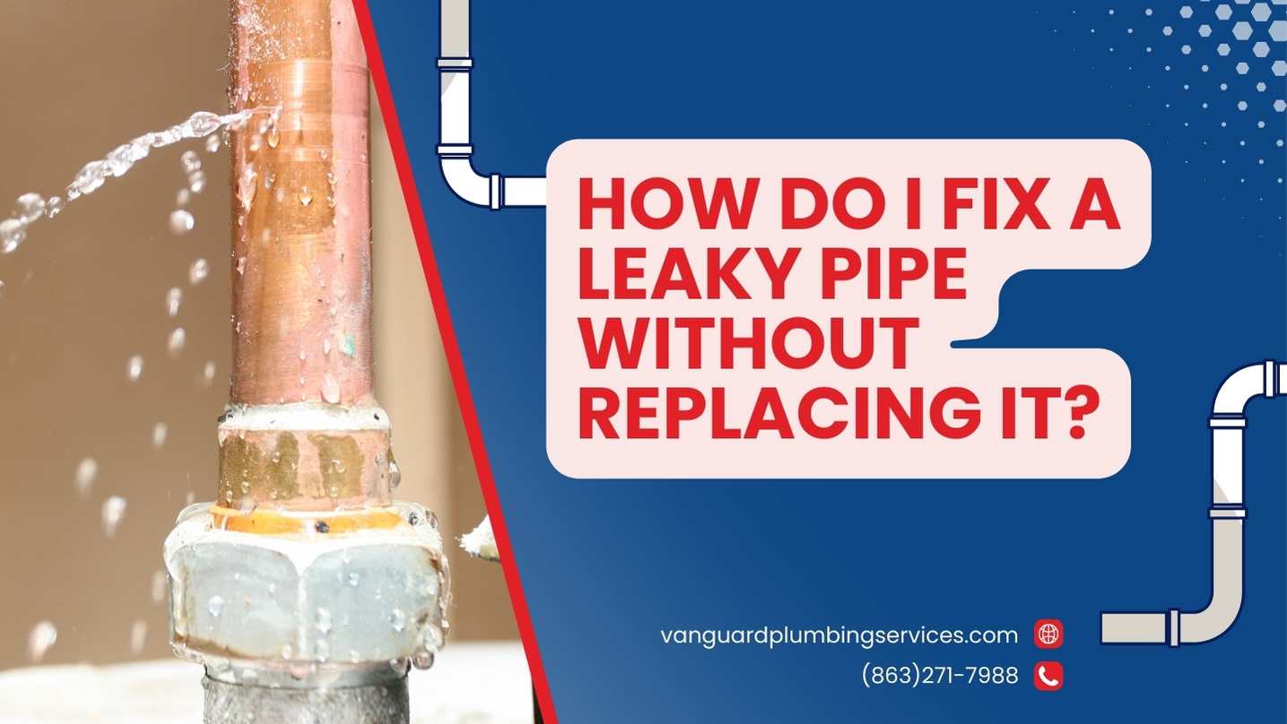 How Do I Fix a Leaky Pipe Without Replacing It